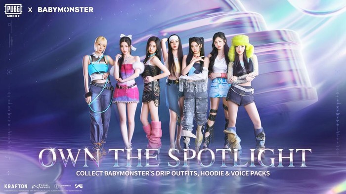 PUBG Mobile mengumumkan kolaborasinya dengan girl band kondang asal Korea Selatan, BABYMONSTER. Dalam kemitraan ini, akan hadir sejumlah konten anyar, mulai dari outfit hingga hadiah spesial.