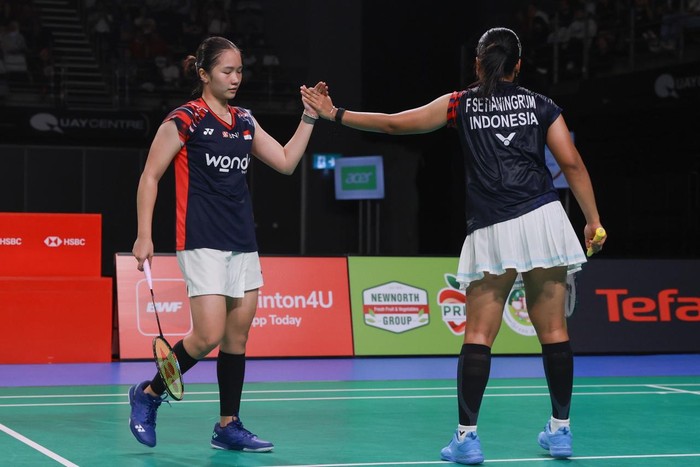 Final Bulutangkis SEA Games 2025: Rachel/Febi Kalah, RI Vs Thailand 1-1