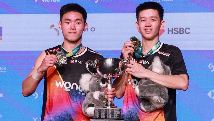 Raymond Indra/Nikolaus Joaquin, juara Australia Open 2025