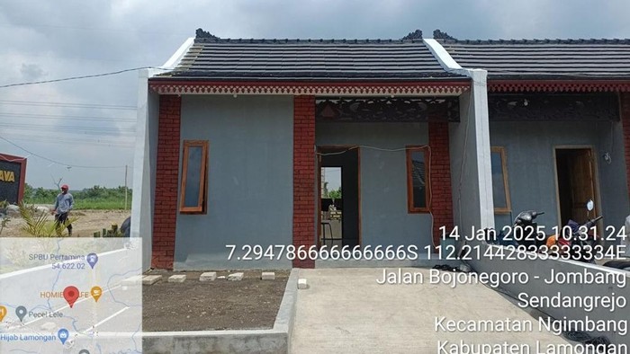 Cek 5 rumah murah di Lamongan, Jawa Timur, yang harganya serba Rp 166 juta saja.