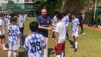 Timur Kapadze Berikan Coaching Clinic di Jakarta
