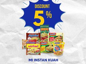 Mi Instan Diskon Gede-gedean di Transmart Full Day Sale