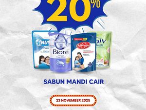 Borong Sabun Mandi Jadi Murah Banget, Cuma di Transmart Full Day Sale!