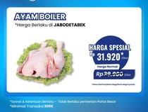 Transmart Full Day Sale! Ayam Broiler Diobral Murah