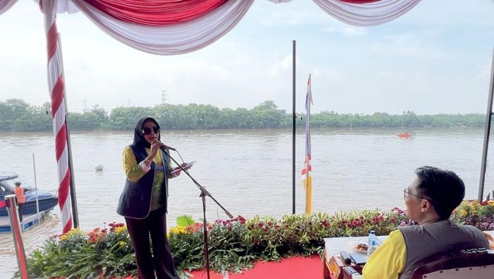 Wabup Mimik di Festival Bahari Sidoarjo 2025