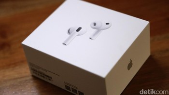 Produk keduanya adalah AirPods Pro 3, yang membawa banyak peningkatan dibanding generasi sebelumnya. Foto: detikINET/Anggoro Suryo Jati