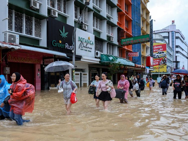Banjir Meluas di Hat Yai Thailand, Ribuan Wisatawan Terdampak