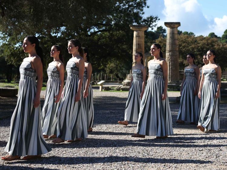 Countdown Olimpiade 2026 Dimulai! Gladi Bersih Api Olimpiade di Yunani Curi Perhatian