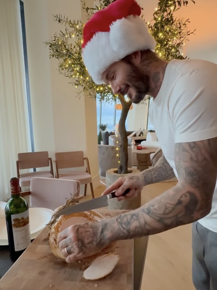 David Beckham dan kegiatan sehari-hari.