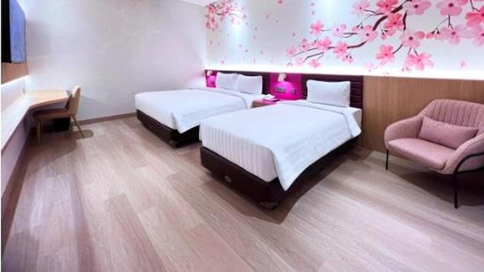 Desain baru kamar di Favehotel Premier Cihampelas