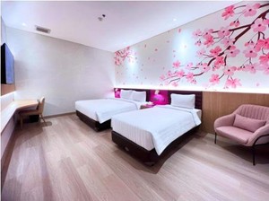 Desain Baru Kamar Hotel Bintang 3 di Cihampelas, Lebih Modern & Hangat