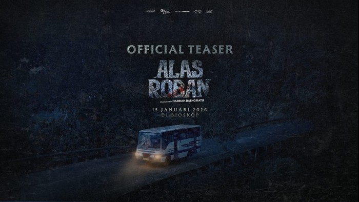 Film Alas Roban hadirkan kisah mencekam dari jalur angker Pantura. Disutradarai Hadrah Daeng Ratu, tayang 15 Januari 2026. Siap-siap merinding!