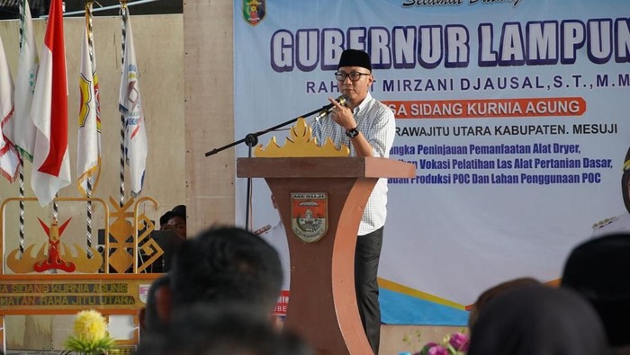 Gubernur Lampung, Rahmat Mirzani