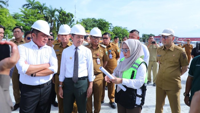 Gubernur Sumsel dan Wali Kota Palembang meninjau revitalisasi BKB Palembang