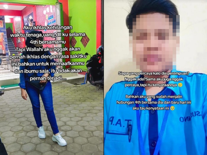 Wanita ini mengunggah curhatan hatinya ketika baru mengetahui pasangannya bukan pria. Setelah empat tahun bersama. Unggahan cerita wanita asai Solo, Jawa Tengah ini langsung viral di media sosial.