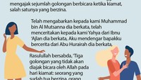 Allah SWT melarang hambanya untuk berselingkuh. Ada ancaman keras bagi para pelakunya. Simak penjelasannya di sini. (Foto: Fuad Hasim/Ilustrator)