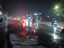 Sungai Welang Pasuruan Meluap, Jalur Pantura dan Pemukiman Terendam Banjir