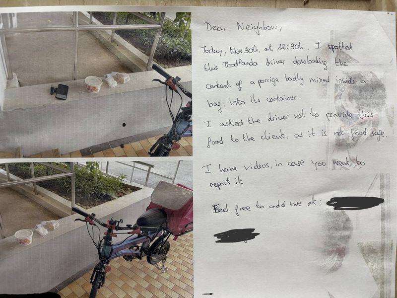 Jorok! Ojol Ini Masukkan Kembali Pesanan Bubur yang Sudah Tumpah