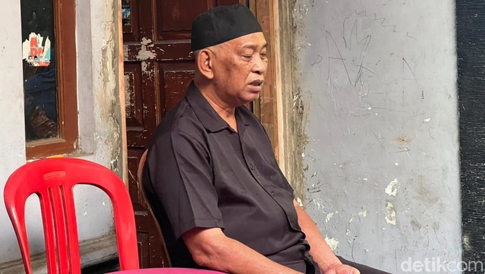 Kakek dari Alvaro, Tugimin (Adhfar/detikcom).