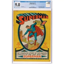 Termahal di Dunia! Komik Langka Superman dari 1939 Laku Rp 153 M