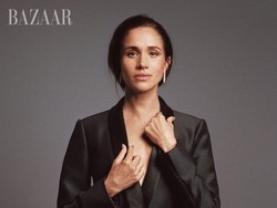 Penampilan Meghan Markle Tanpa Makeup di Majalah Bazaar, Panen Hujatan