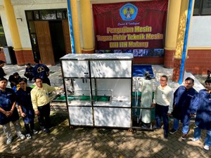 Ngalam Mbois: Arek Kota Batu Ciptakan Mesin Pengisi Galon Otomatis