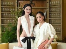 Pose Nagita Slavina Foto Bareng Bintang Thailand Davika Hoorne