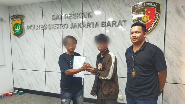 Pemalakan terhadap sopir mobil boks terjadi di Grogol Petamburan, Jakarta Barat. Polisi bergerak cepat dan menangkap dua orang pelaku pemalakan. (dok Istimewa)