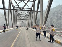 Polda Jatim Imbau Warga Lumajang Waspadai Letusan Sekunder Semeru