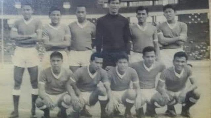 Ronny Pasla saat memperkuat PSMS Medan tahun 1967. (Dok. Indra Efendi Rangkuti)