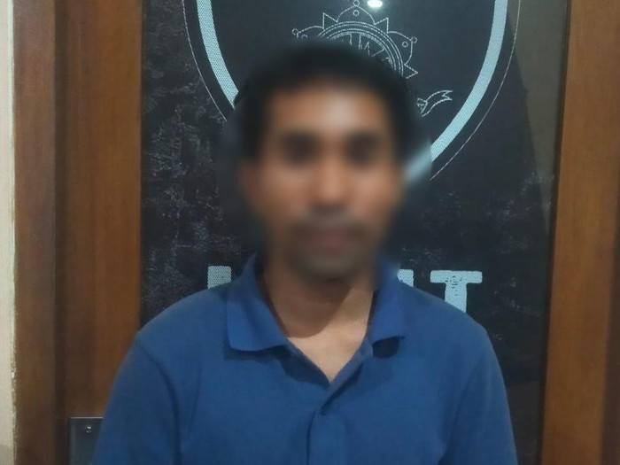 Seorang mahasiswa asal Dompu, NTB ditangkap Satreskrim Polresta, Minggu (24/12/2025). (Dok Polresta Mataram).