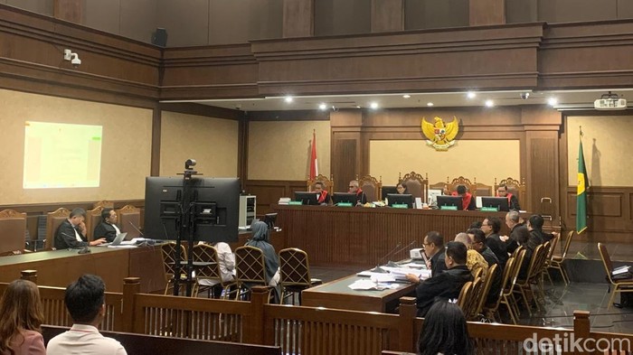Sidang kasus korupsi jual-beli gas (Mulia/detikcom).