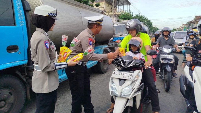 Sosialisasi Operasi Zebra Semeru 2025 di Ponorogo.