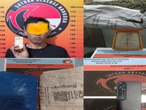 Warga Pagar Alam Diringkus karena Simpan Ganja 1 Kg di Plafon Rumah