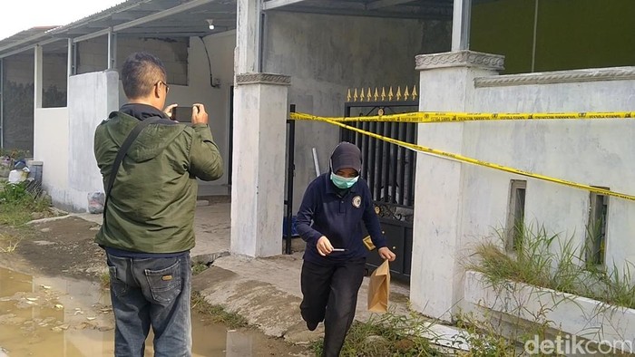 Lokasi kejadian di rumah milik SR di Perumahan Kota Bale Agung (KBA) Desa Saradan, Kecamatan Pemalang.