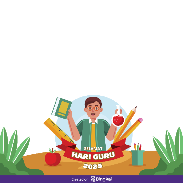 Twibbon Hari Guru Nasional 2025