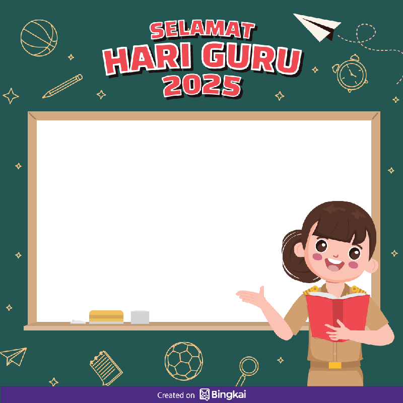 Twibbon Hari Guru Nasional 2025