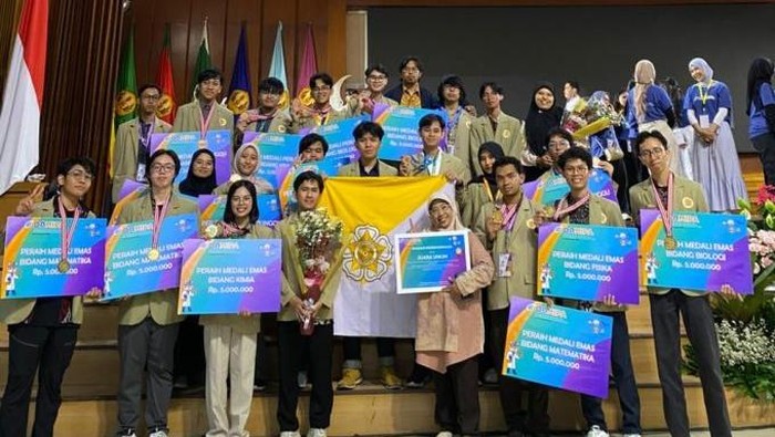 UGM jadi juara umum di ONMIPA 2025