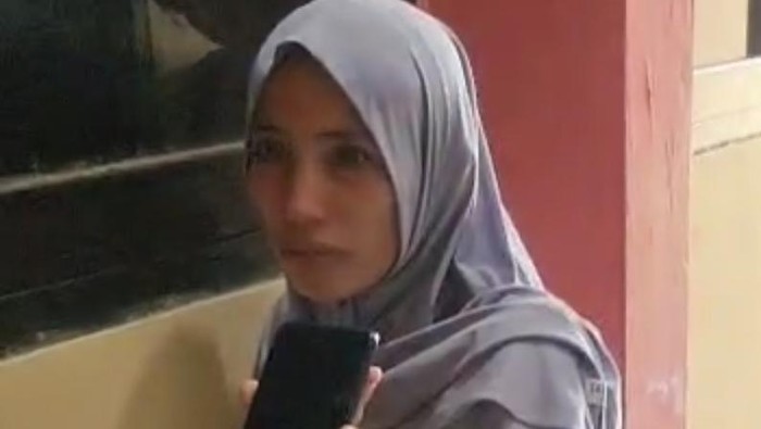 Wanita kepergok mencopet di GOR Sudiang Makassar.