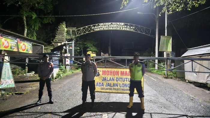 Akses Batu–Mojokerto via Cangar Ditutup