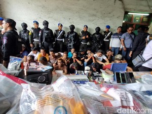 BNN Tangkap 25 Pelaku Peredaran Narkoba di Berlan Jaktim, 4 Buron