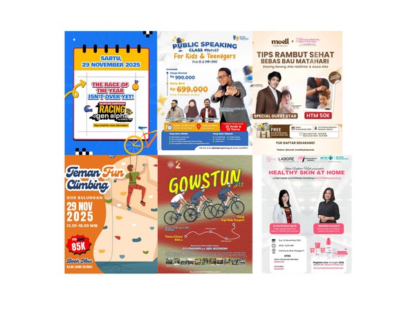 Ada Atta Halilintar, Ini Deretan Event 29-30 November Buat Ngisi Weekendmu!