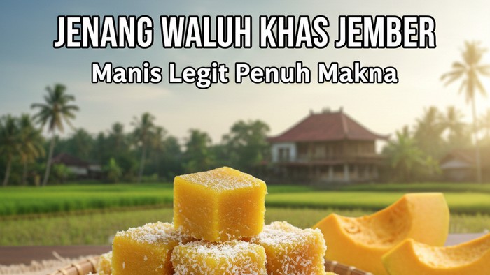 ILUSTRASI JENANG WALUH KHAS JEMBER.