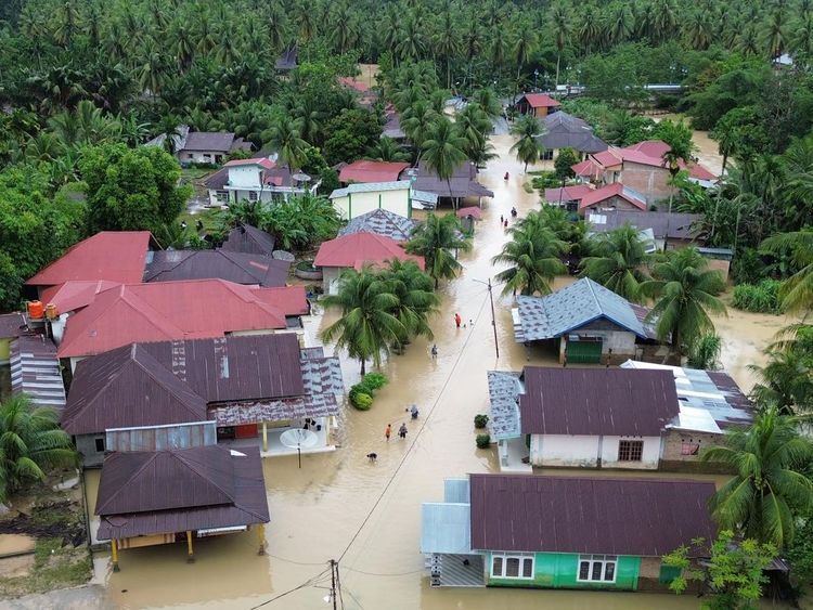Banjir Luapan Sungai Rendam 3.076 Rumah di Padang Pariaman, Status Siaga Darurat Ditetapkan