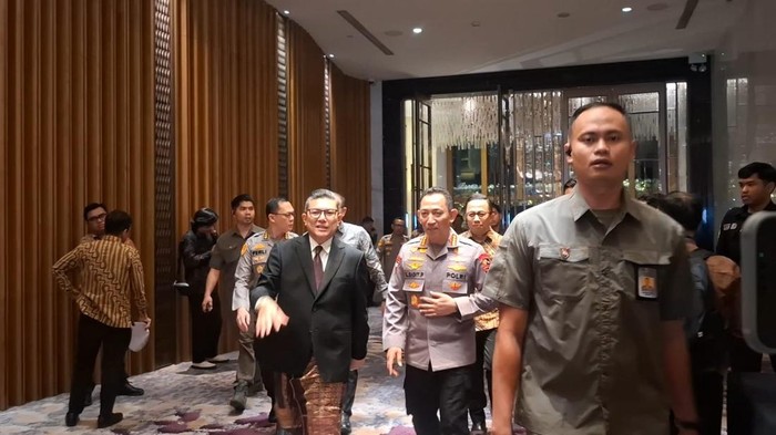 Kapolri Jenderal Listyo Sigit Prabowo menghadiri penganugerahan detikcom Awards 2025