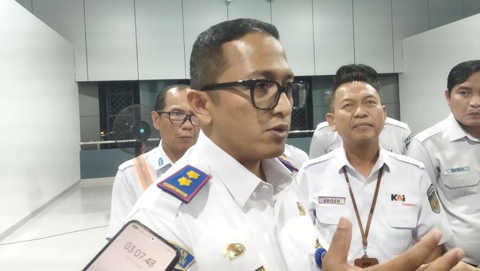 Kepala Balai Teknik Perkeretaapian Kelas I Jakarta, Ferdian Suryo Adhi Pramono (Aris/detikcom)