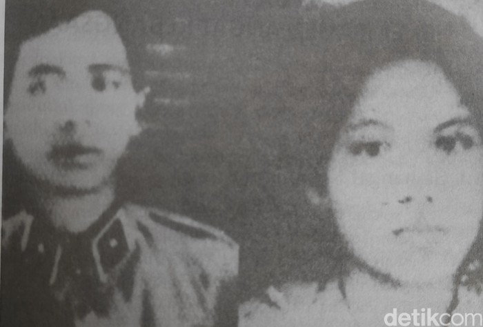 Kolase foto I Gusti Ngurah Rai dan istri, Desak Putu Kari, seperti dipotret dari dokumen keluarga Puri Ngurah Rai Carangsari, Badung.