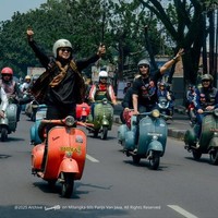 Halo Dulur-Dulur Pecinta Vespa Bulat Tahun 60-an, Ada Tempat Ngumpul Kece Nih!