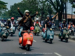 Halo Dulur-Dulur Pecinta Vespa Bulat Tahun 60-an, Ada Tempat Ngumpul Kece Nih!