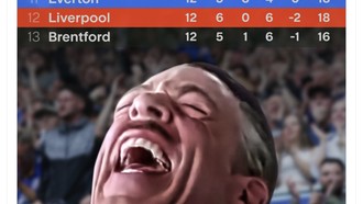 Meme Kocak MU Dikalahkan Everton Pakai 10 Pemain